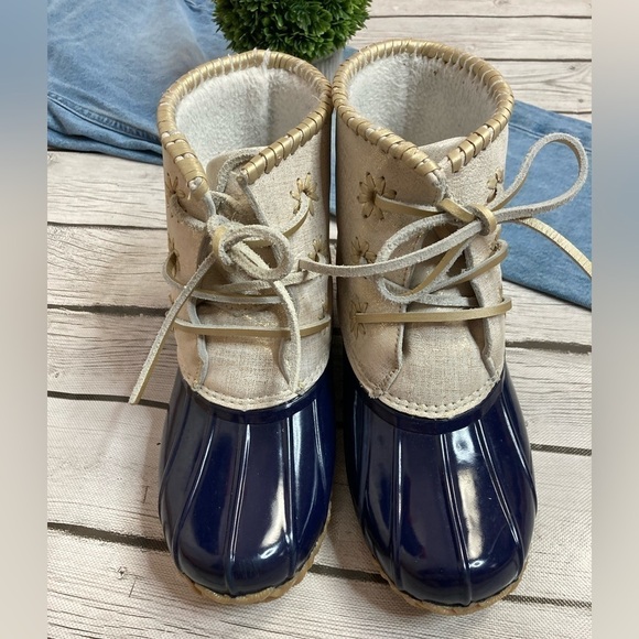 JACK ROGERS Chloe Duck Boots - Picture 1 of 11
